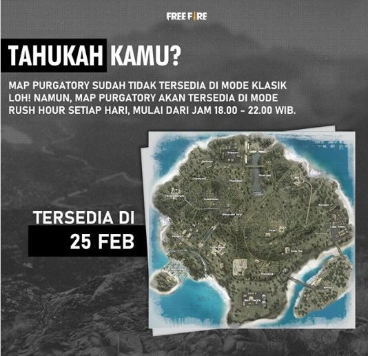 Map Purgatory di Hapus