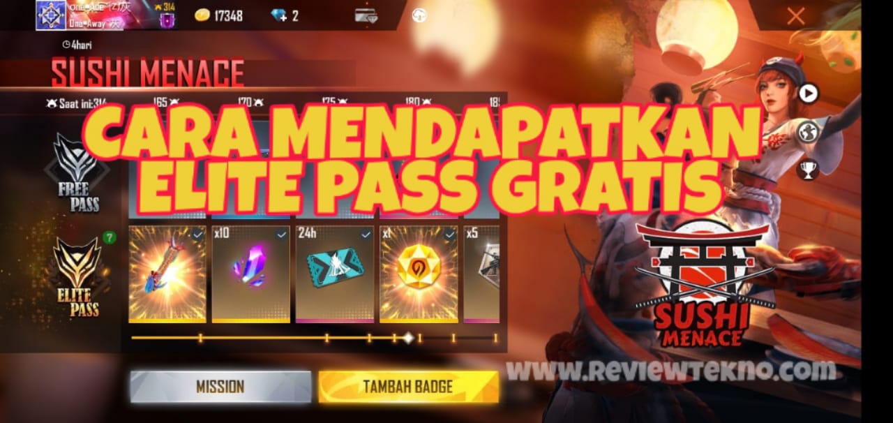 Cara Mendapatkan Elite Pass Gratis 