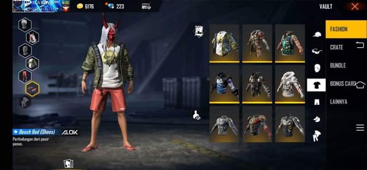 Akun Free Fire Budi x Frontal