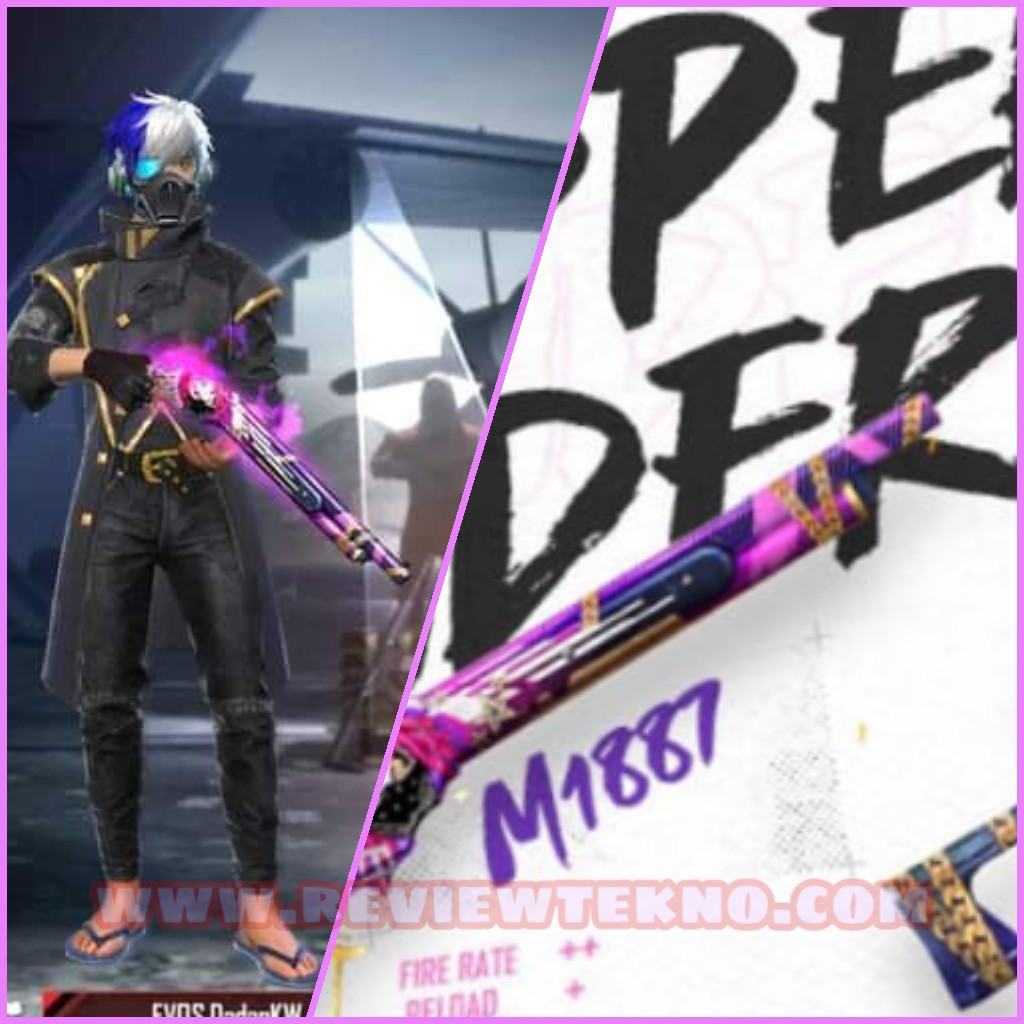 Cara Mendapatkan Skin M1887 "Rapper Underworld" Free Fire!