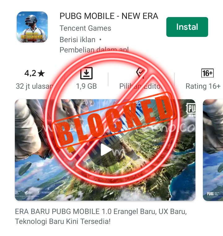 India resmi memblokir PUBG MOBILE