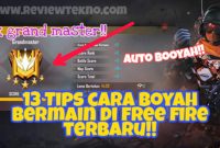 Tips Cara Booyah Bermain Free Fire Untuk Pemula