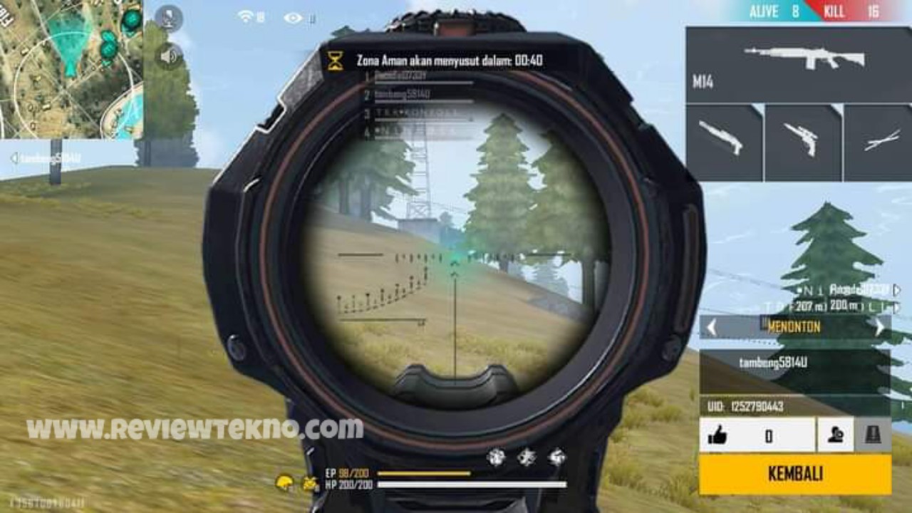 tips booyah dengan cara menonton pro player bermain