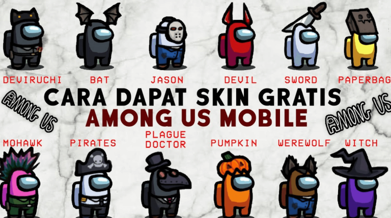 Cara Mendapat Semua Skin Baju Among Us Secara Gratis Terbaru!!