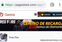 Cara Top Up Diamond FF Pogostore Garena Free Fire