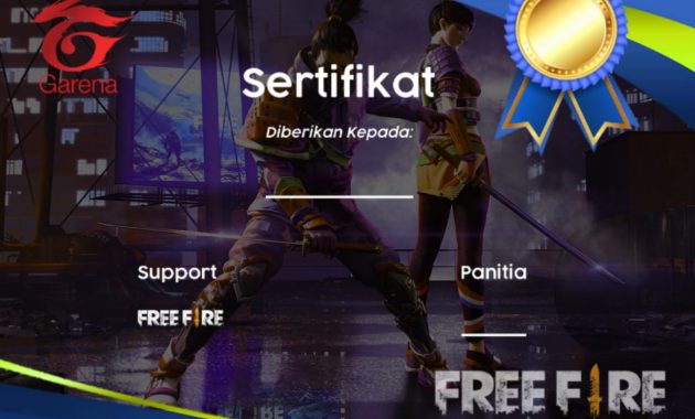 Polosan E sertifikat FF Pro Player