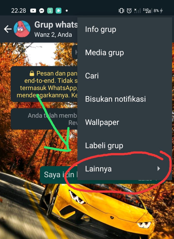 menu lainya grup whatsapp