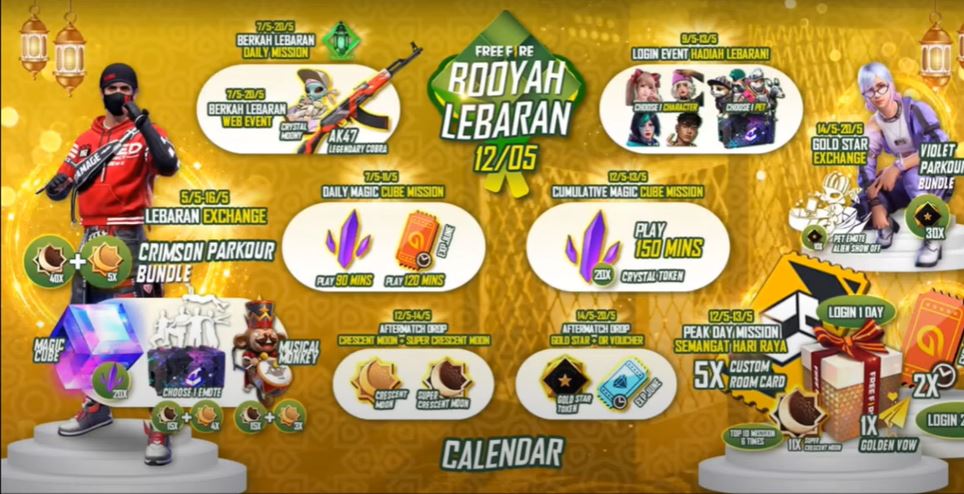 Cara Mendapatkan Magic Cube Gratis dari Event Lebaran 2021