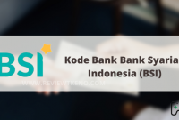 Kode Bank Bank Syariah Indonesia (BSI)