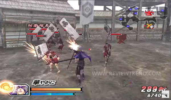 engoku Basara 2 Heroes gameplay