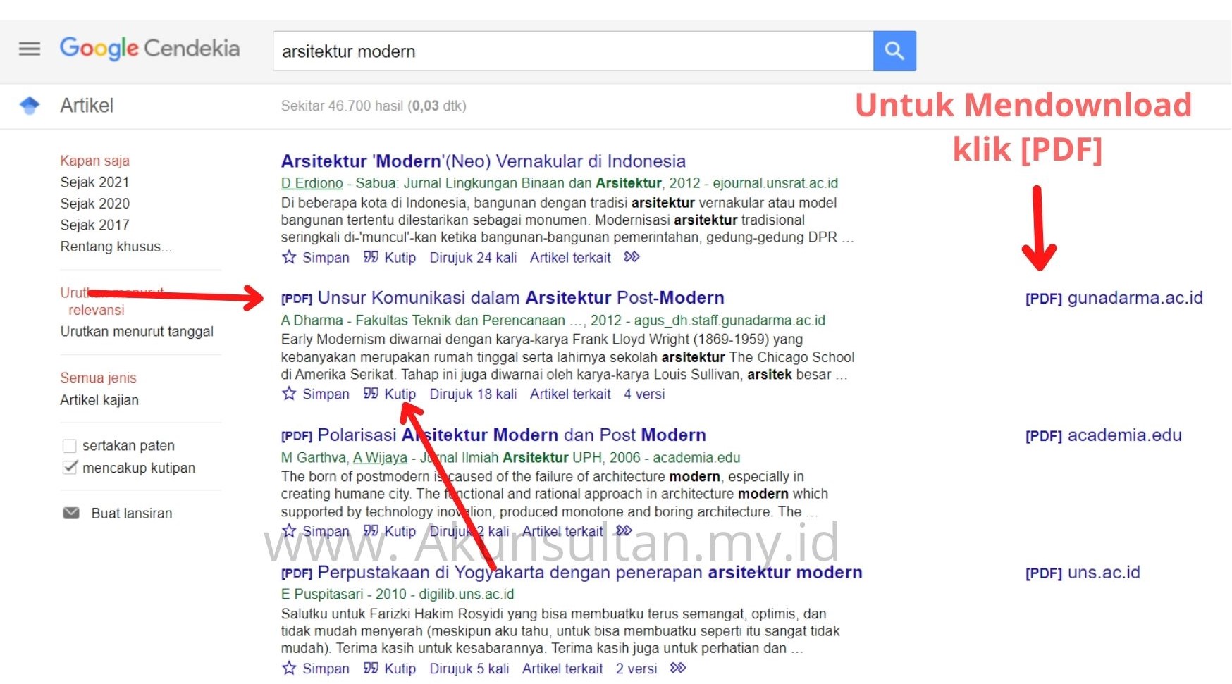 cara download buku di google scholar