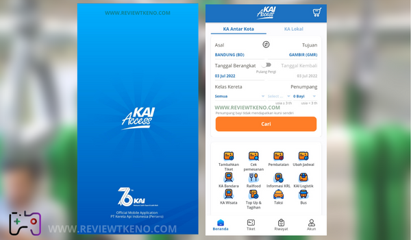 Fitur Unggulan KAI Access APK