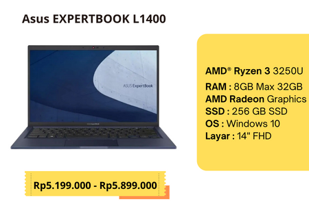 Asus EXPERTBOOK L1400