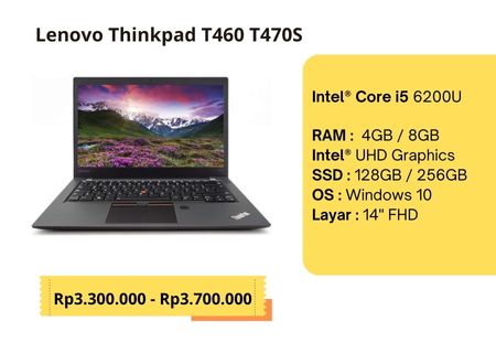 Laptop untuk AutoCAD Lenovo Thinkpad