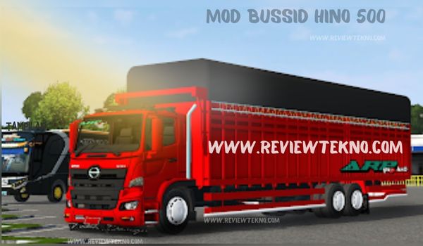 Truck Hino 500 Tronton mod bussid