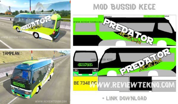 Mod Bussid Minibus Predator