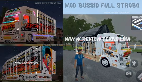 Mod bussid full strobo truk by eleanora