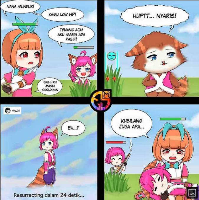 meme nana mobile legends