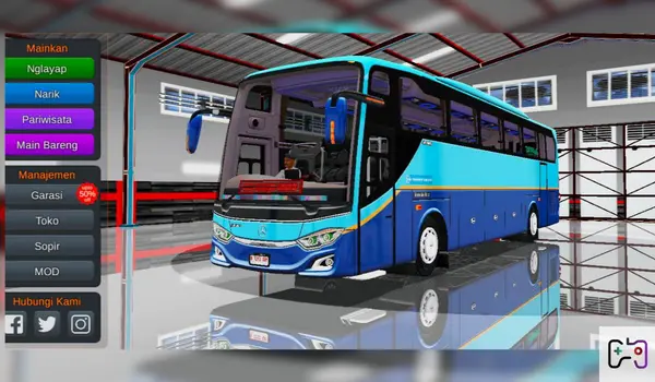 BUSSID - game asal indonesia