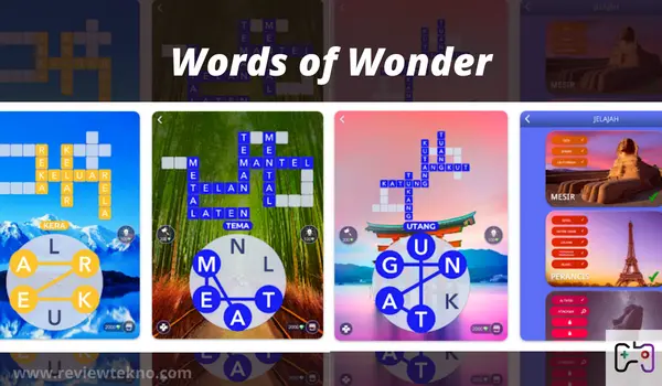 Game Teka Teki Menyusun Kata: Words of Wonder