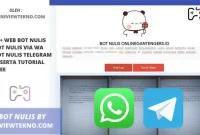 bot nulis online wa telegram