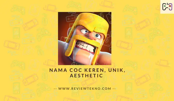 nama coc keren aesthetic berwarna unik lucu